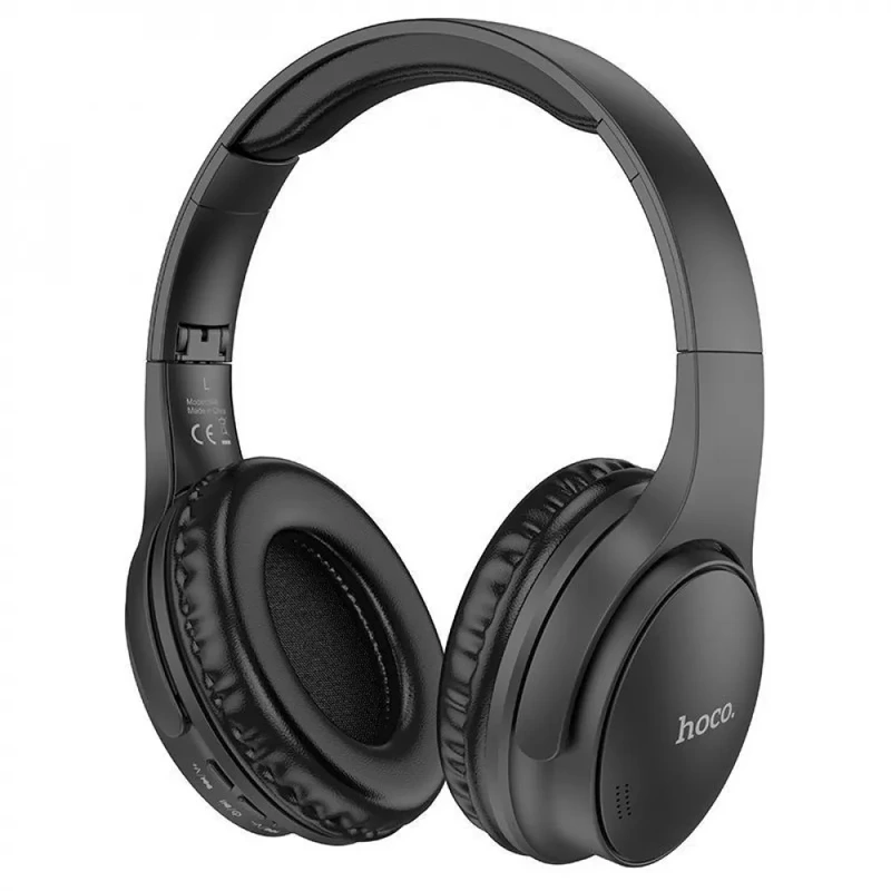 Бездротові накладні навушники HOCO W40 Mighty BT headphones Black — Hoco