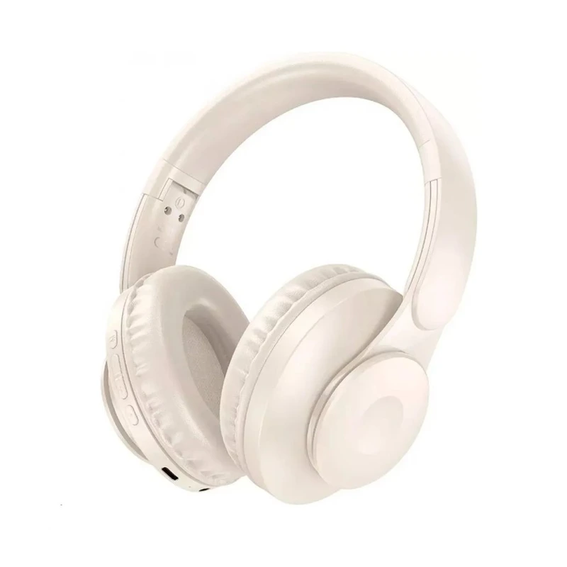 Бездротові накладні навушники HOCO W45 Enjoy BT headset Milky White