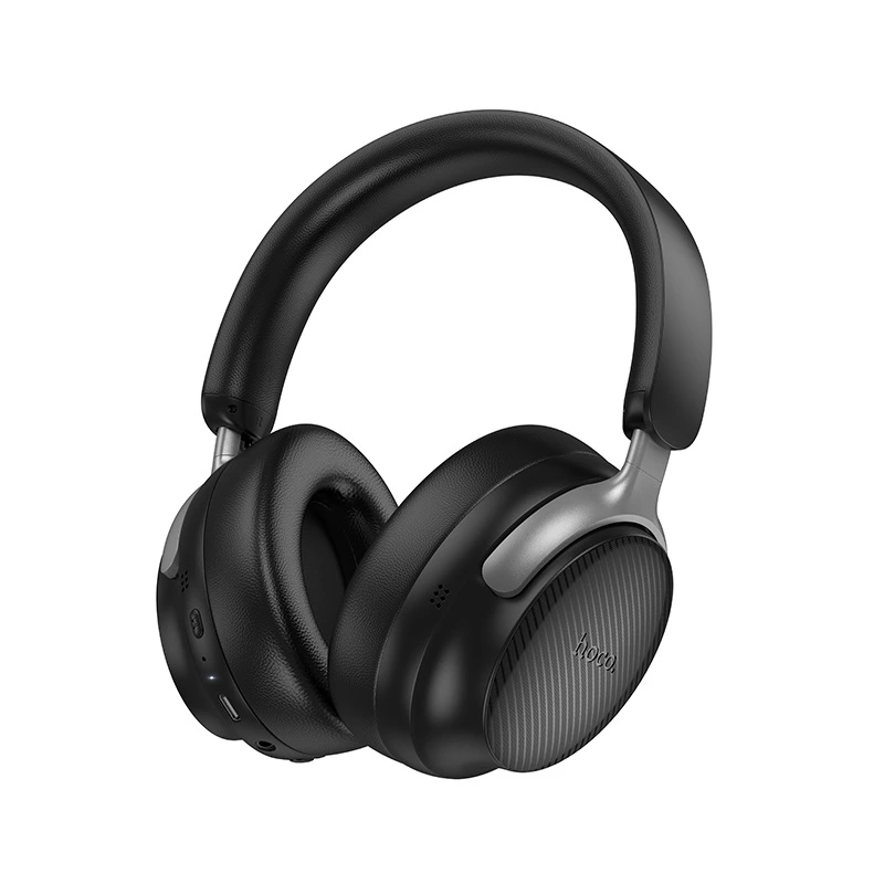 Бездротові накладні навушники HOCO W53 Plus Tone ANC BT headphones Classic Black — Hoco
