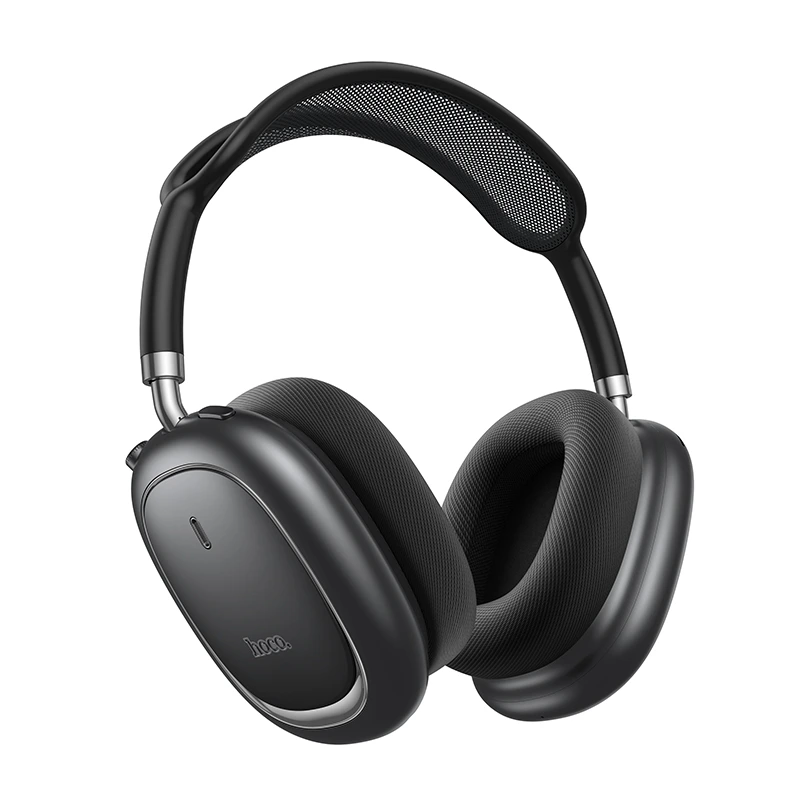 Бездротові накладні навушники HOCO W68 Calma ANC noise-canceling BT headphones(App) Metal Gray