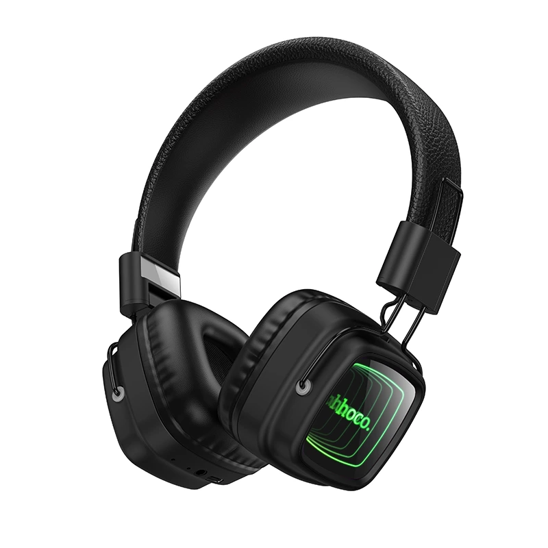 Бездротові накладні навушники HOCO W72 Earl Ⅲ abyss mirror BT headphones Black