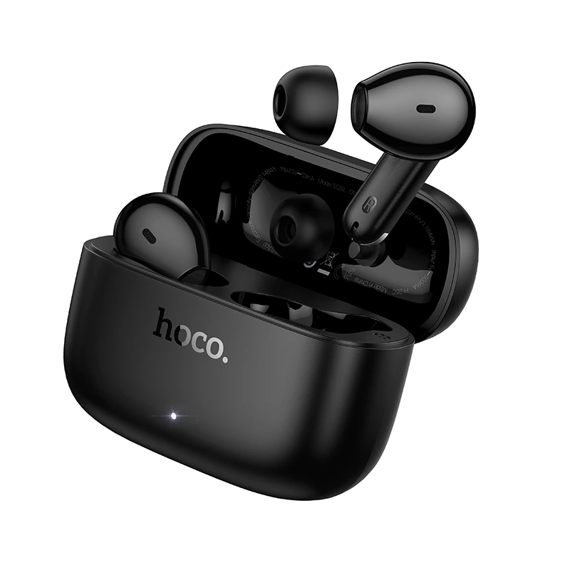 Бездротові навушники TWS HOCO EQ32 Astute wireless BT headset(App) Black — Hoco