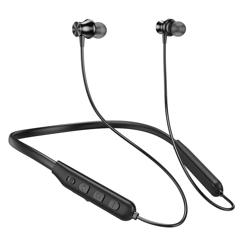 Бездротові спортивні навушники HOCO ES64 Easy Sound sports BT earphones Black — Hoco