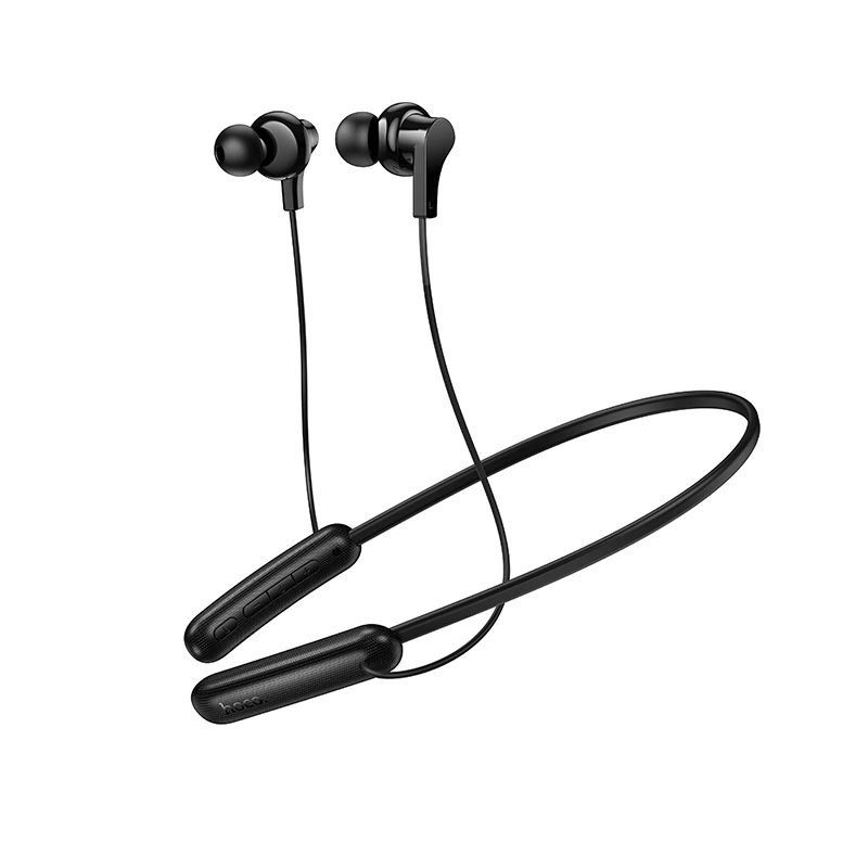 Бездротові спортивні навушники HOCO ES75 Niya neck-hanging BT headset Black — Hoco