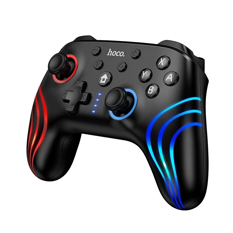 Бездротовий геймпад HOCO GA2 800mAh (SWITCH 1/2.PC) Unicorn multi-function wireless game controller Black — Hoco