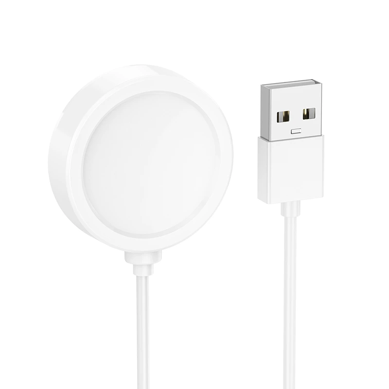 Бездротовий зарядний пристрій для смарт-годинника HOCO Y40 Smart watch charging cable White — Hoco
