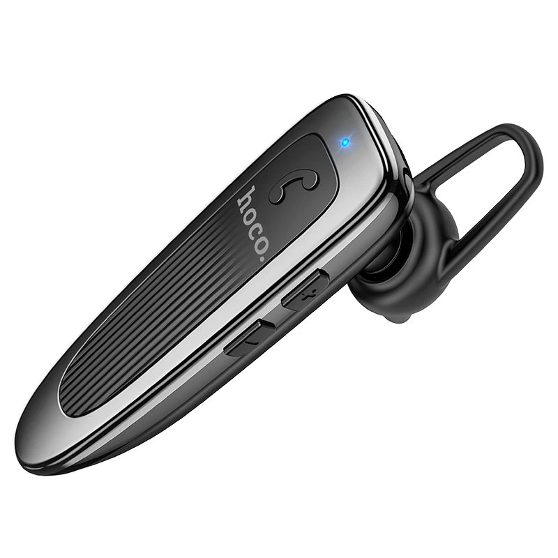 Bluetooth гарнітура HOCO E60 Brightness business BT headset Black — Hoco