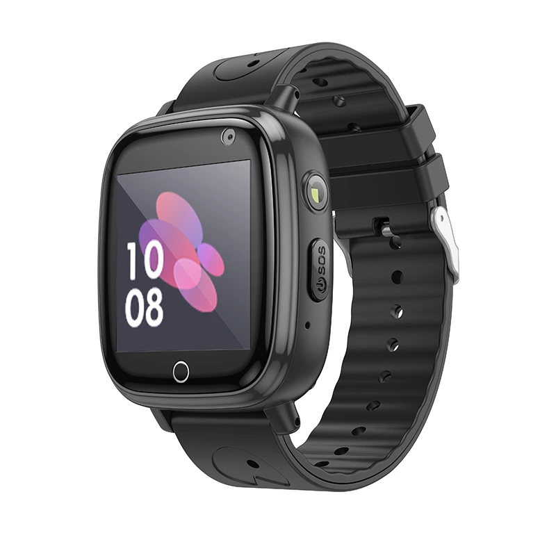 Дитячий cмарт-годинник Hoco Y100 36mm. SIM 2G. 400 mAh. IP65 Black — Hoco