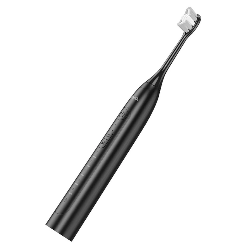 Електрична зубна щітка HOCO HP60 1200 mAh. IPX7, Wave electric toothbrush Black — Hoco