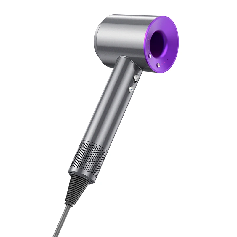 Фен HOCO HP11 Plus 1600W High-speed negative ion hair dryer(EU) Purple — Hoco