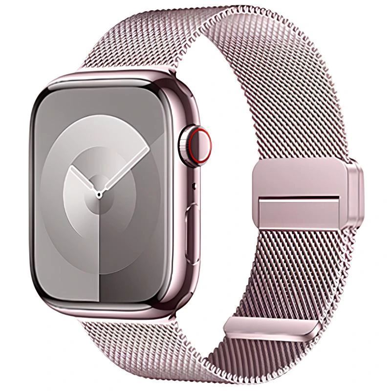 Ремінець Hoco WA26 Milanese Loop Strap для Apple watch 44/45/46/49mm Black