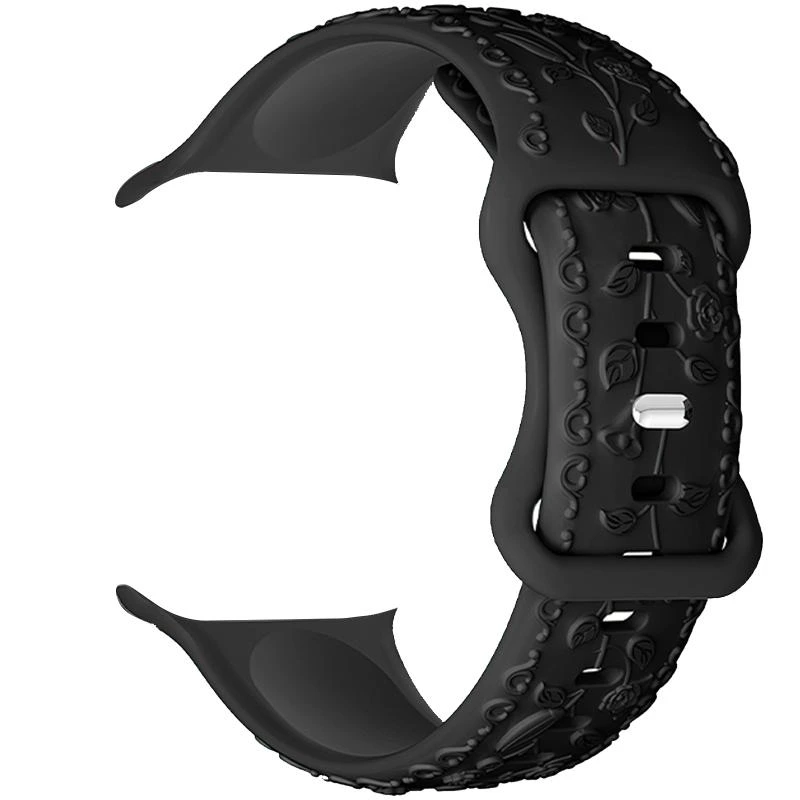 Ремінець Hoco WA30 Flexible series 3D solid color silicone strap для Apple watch 42(ser.1-3)/44/45/49 Powder Sand