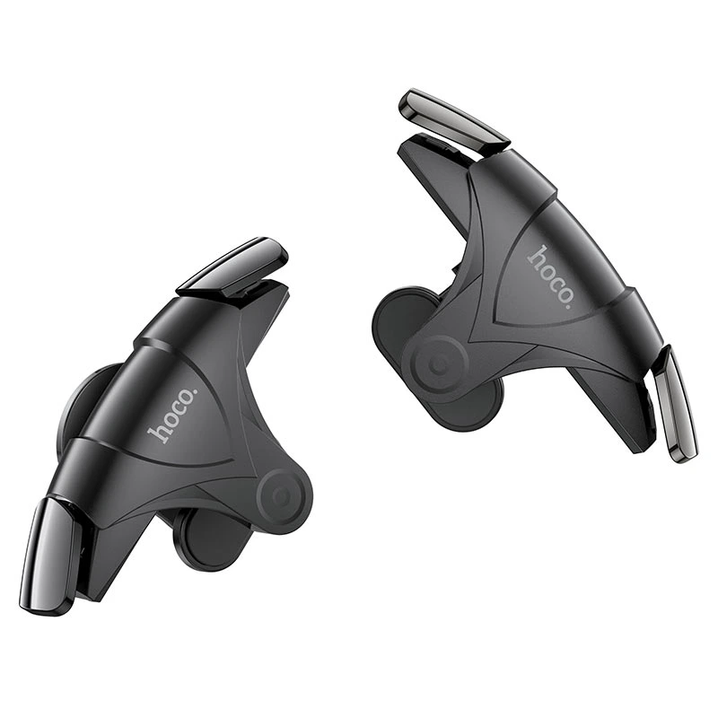 Ігровий контролер для мобільного HOCO GM5 Wolf mobile game buttons Black Metal Gray — Hoco