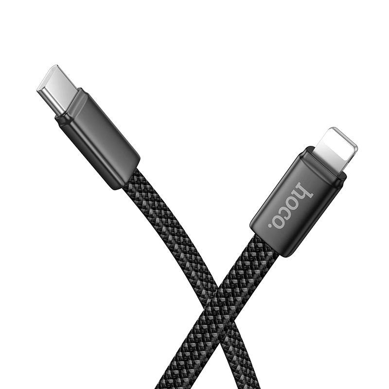Кабель HOCO X125 Exceso PD30W charging data cable iP Black — Hoco