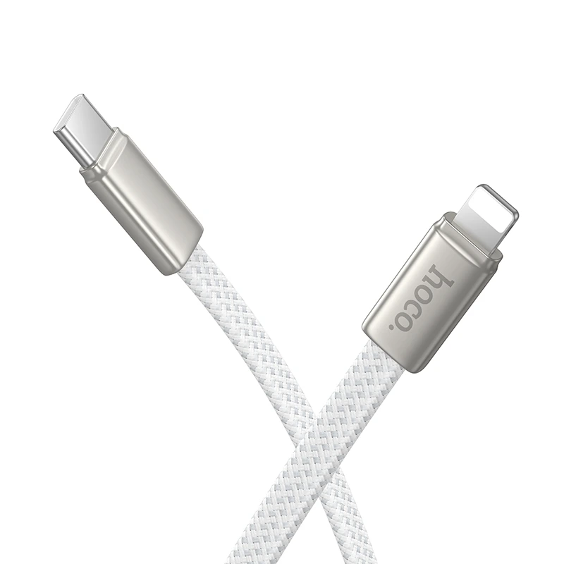 Кабель HOCO X125 Exceso PD30W charging data cable iP White — Hoco