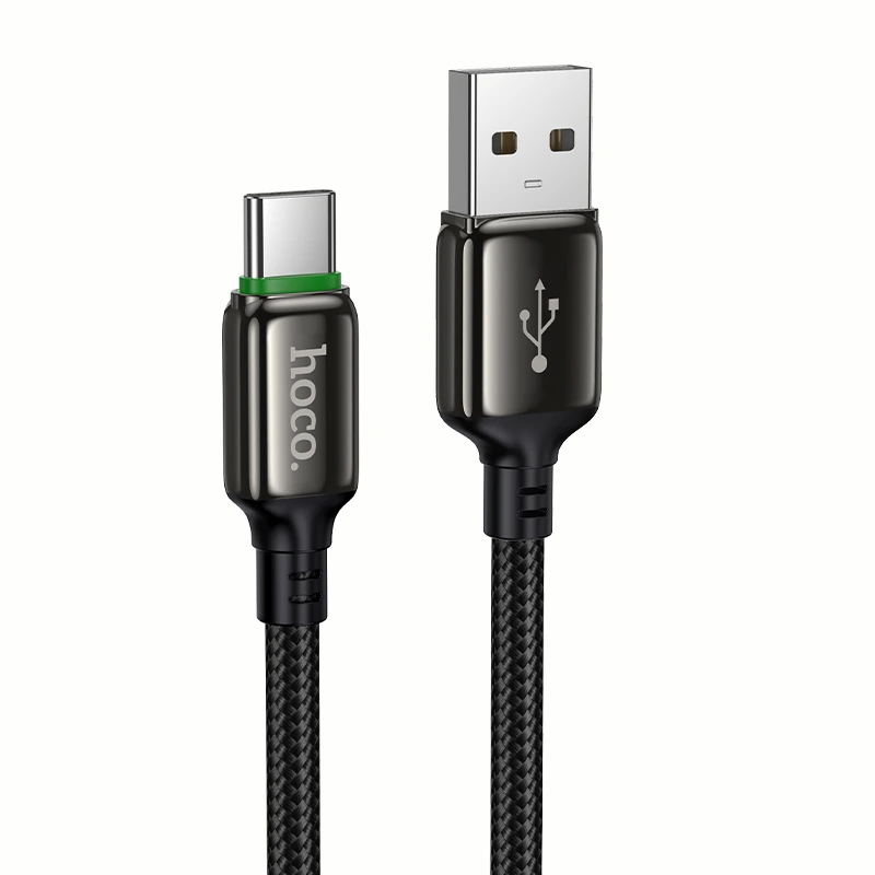 Кабель HOCO X127 Exceed charging data cable Type-C Black