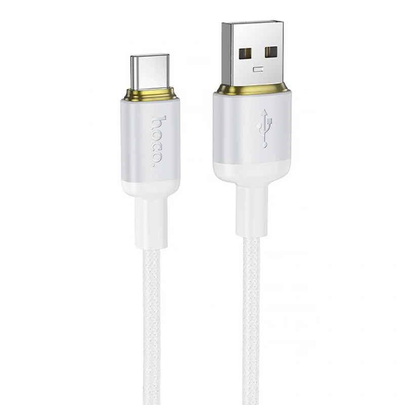 Кабель HOCO X128 Benefit charging data cable Type-C White