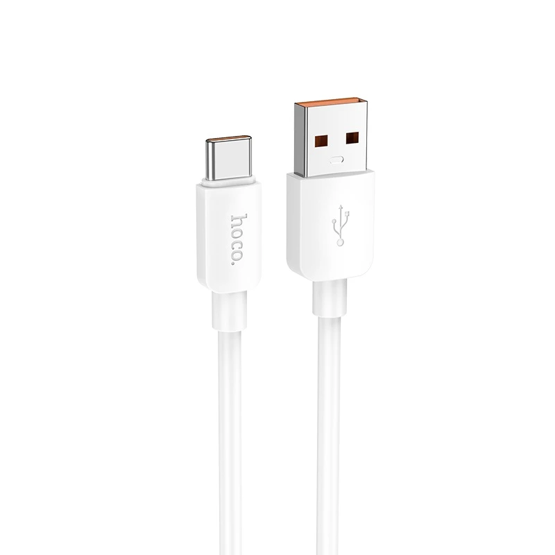 Кабель HOCO X96 Hyper 100W charging data cable Type-C White — Hoco