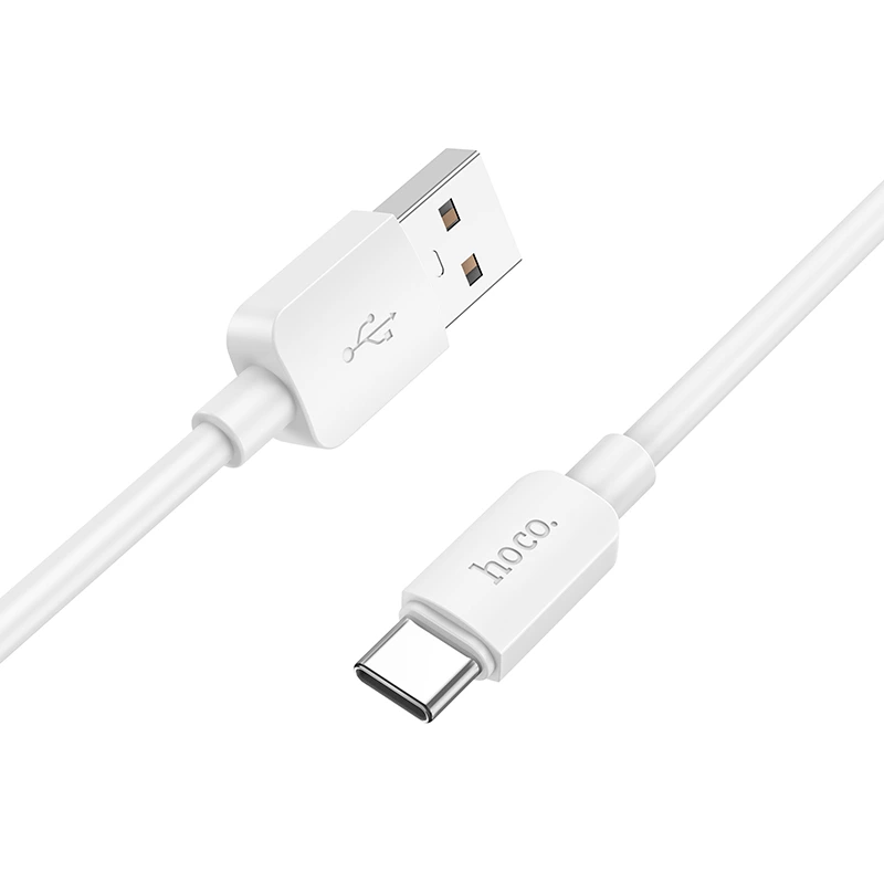 Кабель HOCO X96 Hyper 27W charging data cable Type-C White