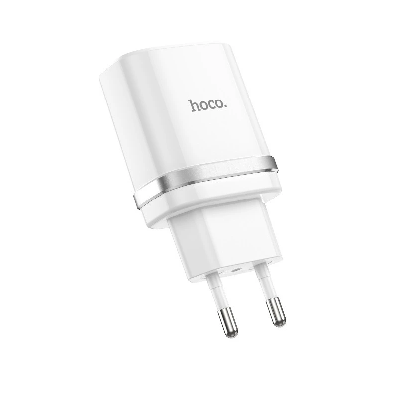 Мережевий зарядний пристрій HOCO C12Q Smart QC3.0 charger 18W White