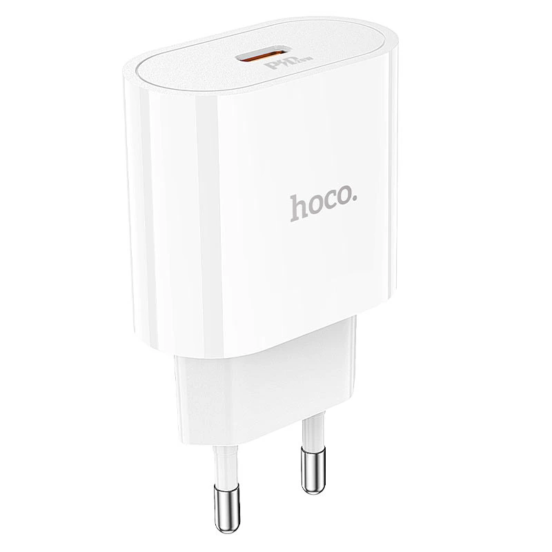 Мережевий зарядний пристрій HOCO C94A Metro single port PD20W charger White