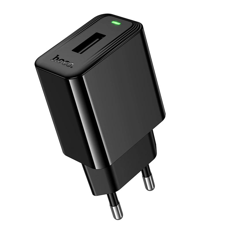 Мережевий зарядний пристрій HOCO CS91A Leader single-port charger(EU) Black