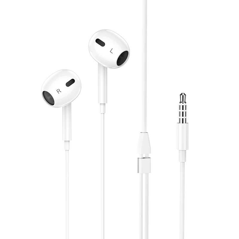 Навушники дротові HOCO M1 Max (3.5mm) White