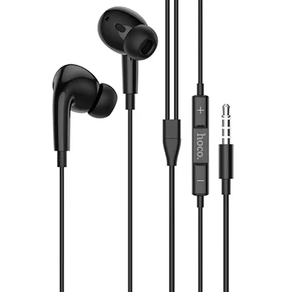 Навушники дротові HOCO M101 Pro Crystal (3.5mm) Black