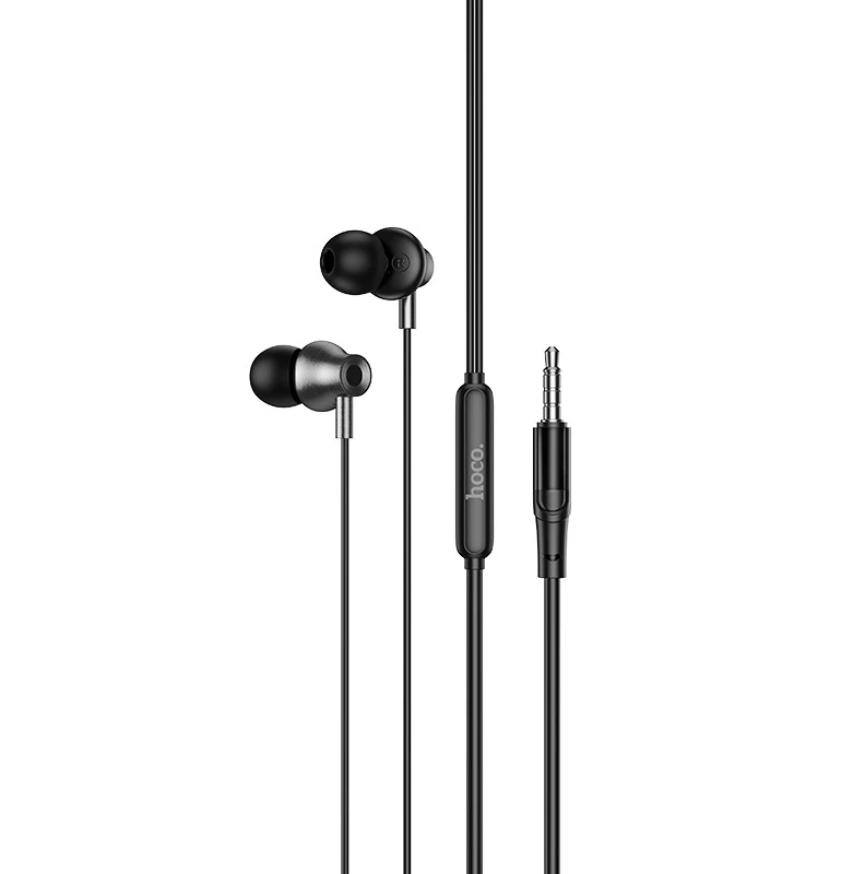 Навушники дротові HOCO M119 Mia (3.5mm) Black — Hoco