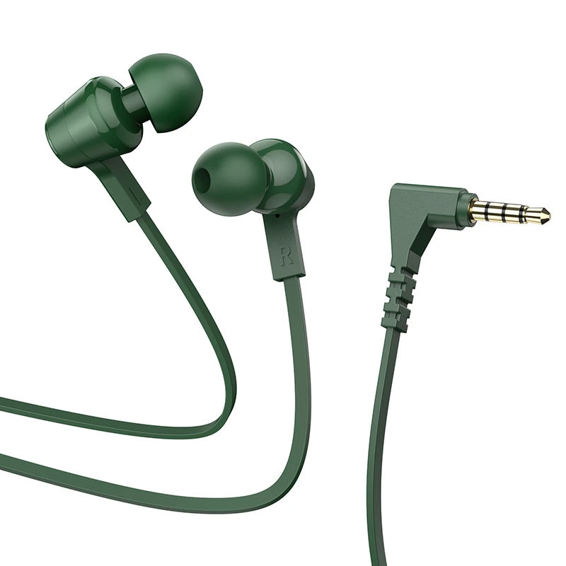 Навушники дротові HOCO M86 (3.5mm) Army Green