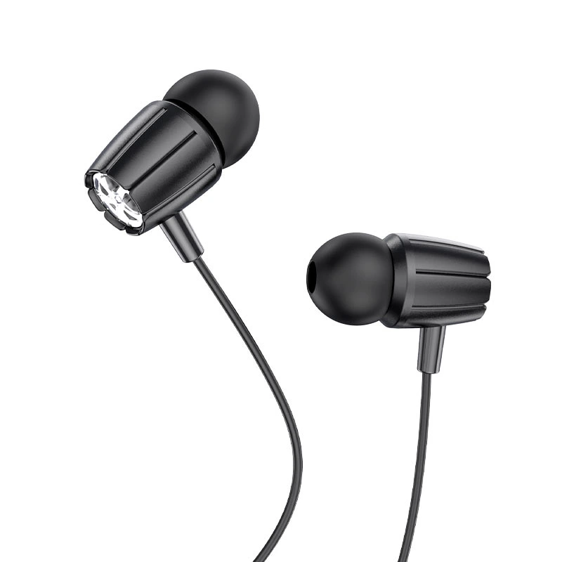 Навушники дротові HOCO M88 (3.5mm) Black — Hoco