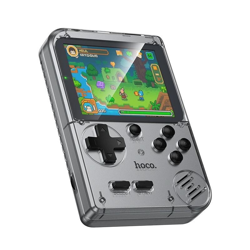 Портативна ігрова консоль HOCO GA40 Brilliant vertical screen handheld game console Gray — Hoco
