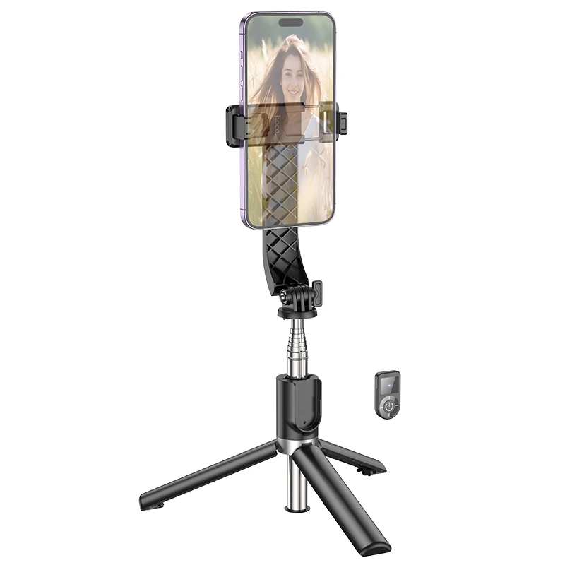 Селфі-трипод HOCO K20 Prior live broadcast holder (98cm) Black — Hoco