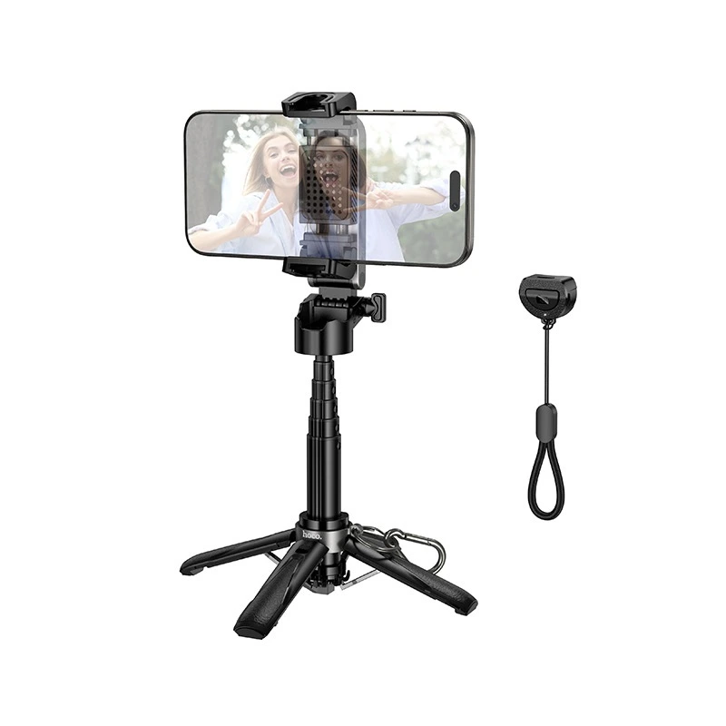 Селфі-трипод HOCO K27 Magic portable mini live broadcast stand (150cm) Black — Hoco
