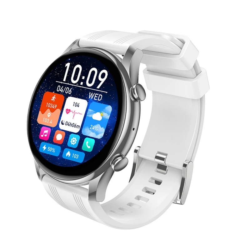 Смарт-годинник HOCO Y38 AMOLED 36mm. 300 mAh. Smart watch(call version) Silver — Hoco
