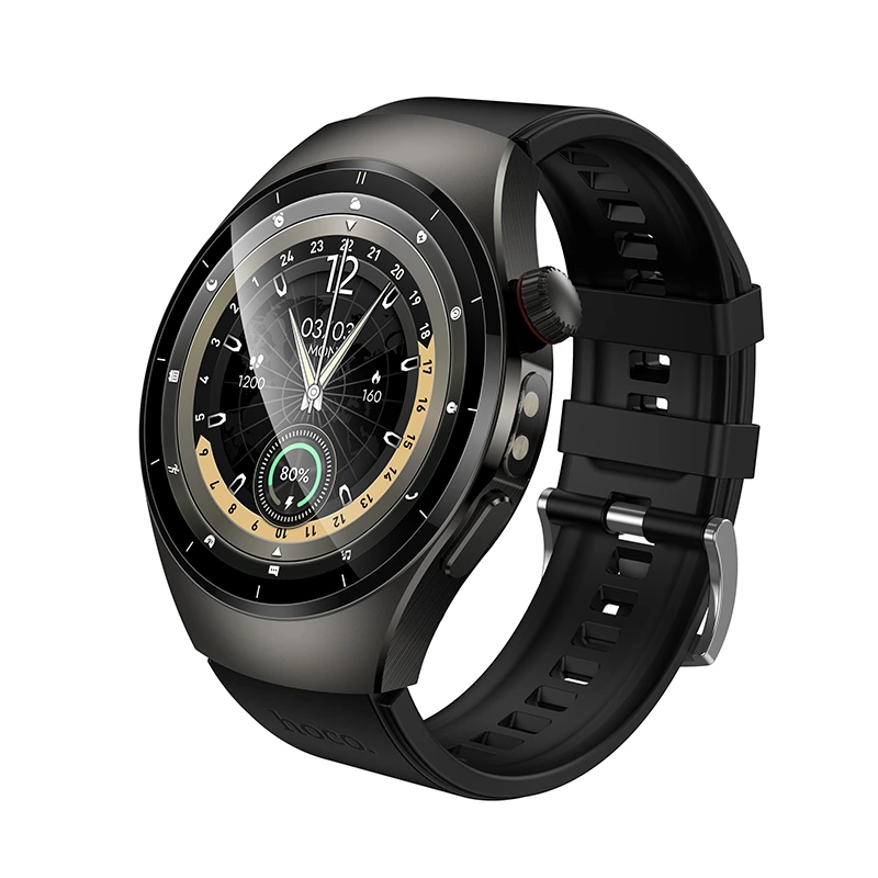 Смарт-годинник HOCO Y40 38mm. 315 mAh. IP67  Smart watch(call version) Black — Hoco