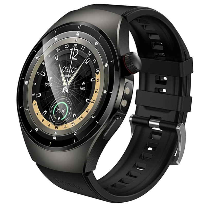 Смарт-годинник Hoco Y40 Smart sports watch (call version) Black