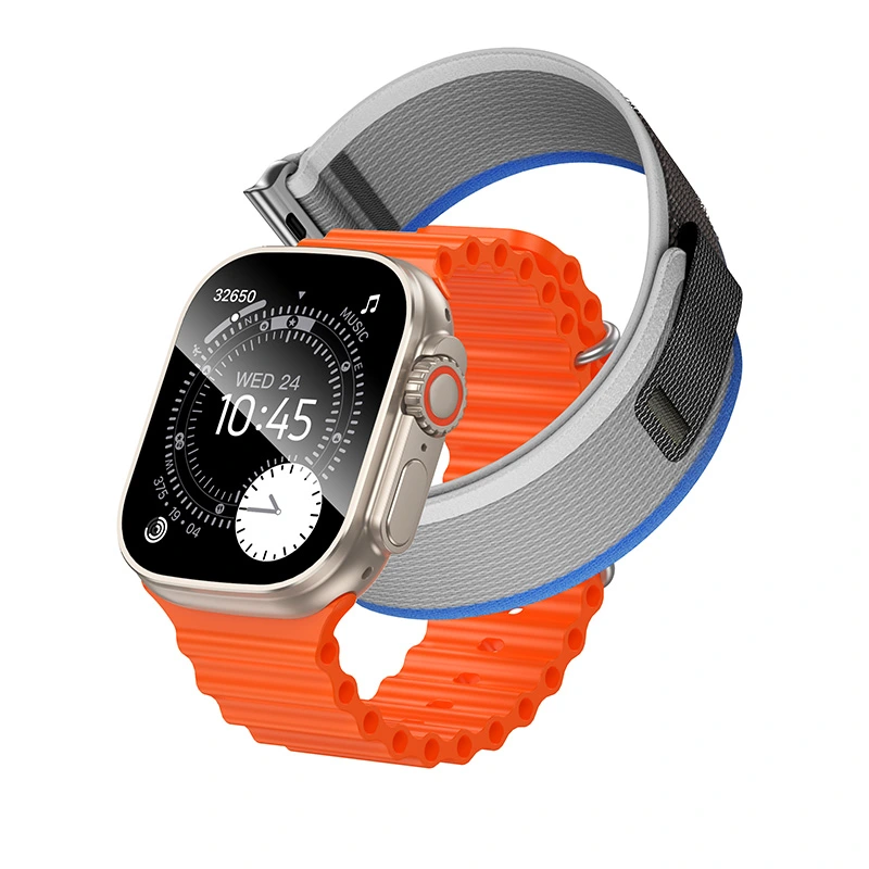 Смарт-годинник HOCO Y42 51mm. 260 mAh. IP67 Ultra Smart watch(call version) titanium gold — Hoco
