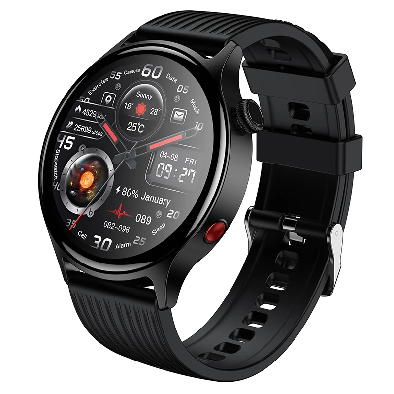 Смарт-годинник HOCO Y46 Smart watch (call+Find My) Black