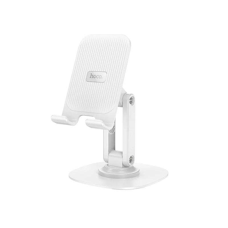Тримач для телефона HD6 Winner dual-axis rotating desktop stand White — Hoco