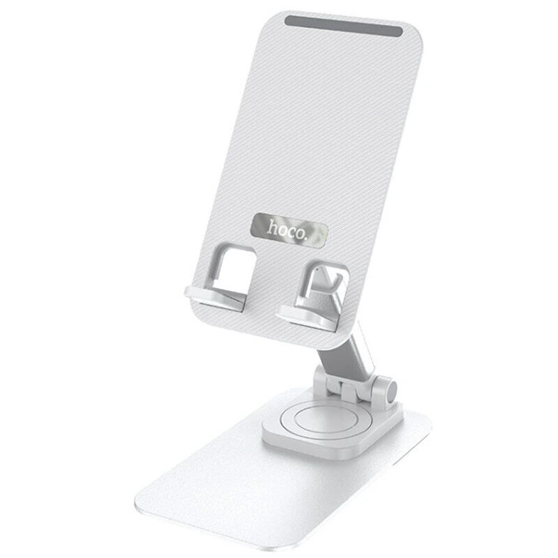Тримач для телефона HOCO PH50 Ivey folding rotatable desktop holder White — Hoco