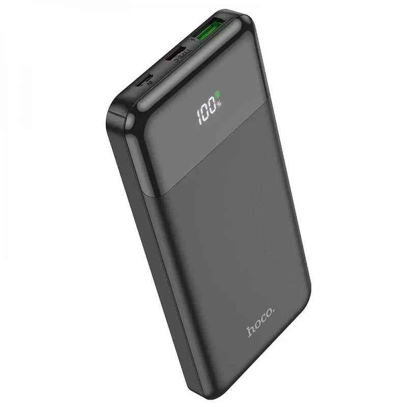 Зовнішній акумулятор HOCO J102 Cool figure PD20W+QC3.0 power bank(10000mAh) Black — Hoco