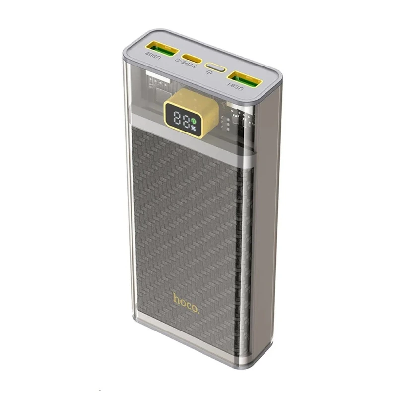 Зовнішній акумулятор HOCO J103A Discovery edition 22.5W fully compatible power bank(20000mAh) Gray — Hoco