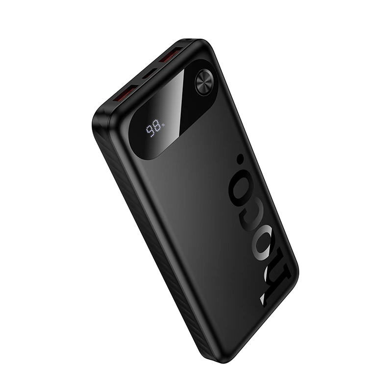 Зовнішній акумулятор HOCO J154 Victorious 22.5W+PD20W fully compatible power bank(10000mAh) Black — Hoco