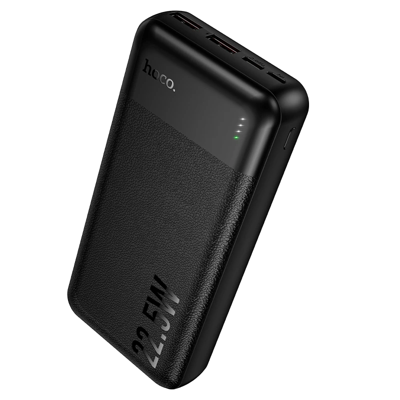Зовнішній акумулятор HOCO J159A Essence 22.5W+PD20W fully compatible power bank(20000mAh) Black