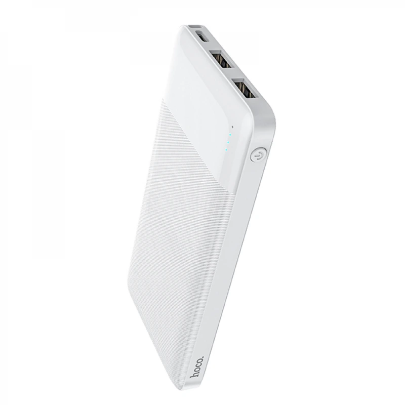 Зовнішній акумулятор HOCO J72 Easy travel power bank(10000mAh) White