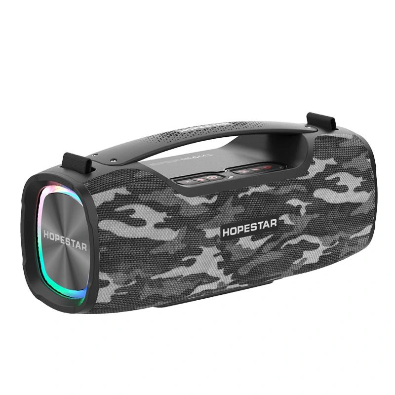 Bluetooth колонка Hopestar A6 Pro- камуфляж сірий — Hopestar