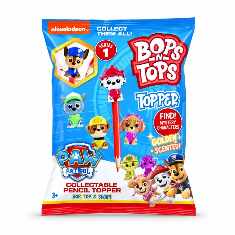 Колекційна фігурка-топер HTI серії "Bops & Tops" – ЩЕНЯЧИЙ ПАТРУЛЬ (в асорт.)