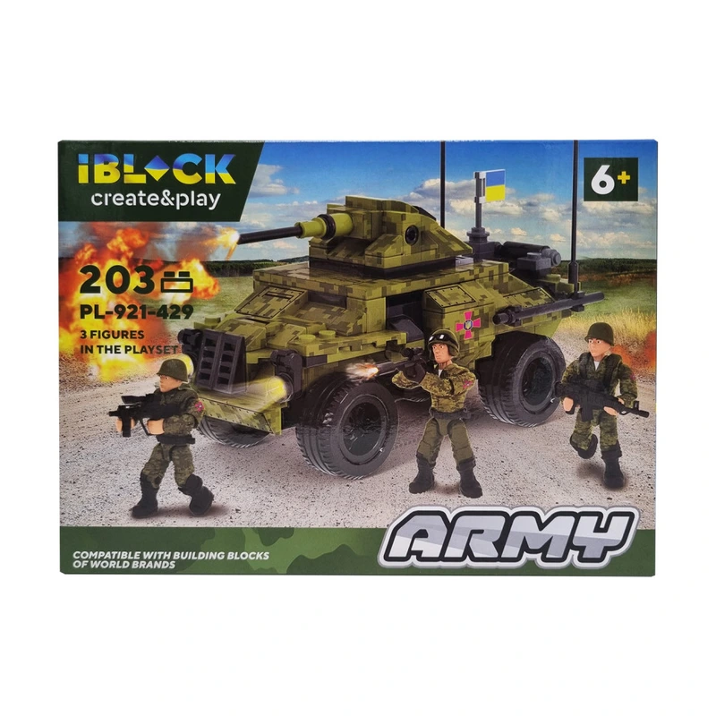 Конструктор Армія IBLOCK PL-921-429, 4 види Вид 2