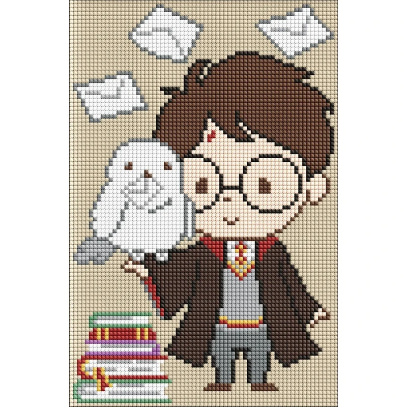 Алмазна мозаїка без підрамника "Harry Potter: Листи для Гаррі" WB AMC20511, 20х30 см — Ideyka
